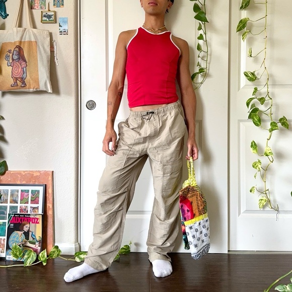 Khaki Cargo Pants - Picture 1 of 4